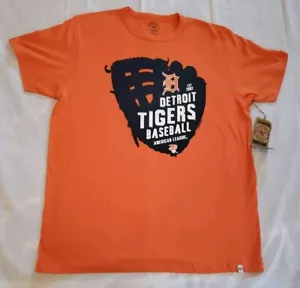 Camiseta gráfica de béisbol naranja manga corta marca MLB Detroit Tigers 47’ para hombre M - Imagen 1 de 9