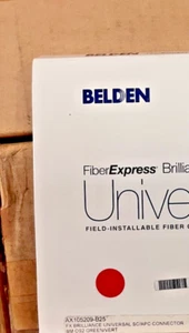 BELDEN | AX105209-B25 FX Brilliance SC/APC Connector (NIB, Pk of 25) - Picture 1 of 2