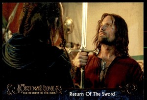 2003 Topps Lord of the Rings Return of the King Return of the Sword LOTR #107