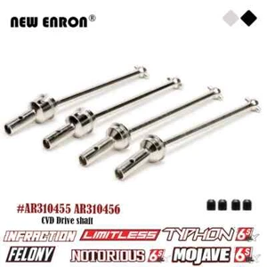 AR310455 AR310456 Axle CVD Drive Shaft for RC Arrma 6S Felony Typhon Infrection - Picture 1 of 31