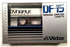 Victor DYNAFILE DF-15 ordenador personal casete cinta en blanco sellado Japón - Imagen 1 de 4
