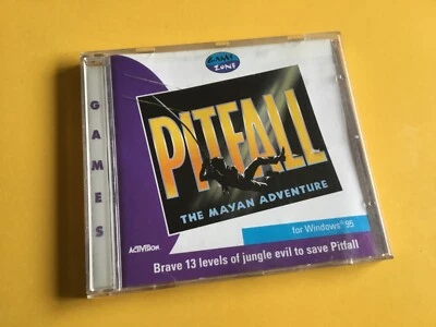 Pitfall The Mayan Adventure For PC Windows 95 FREE UK SHIPPING Game Activision - Image 1 of 4