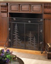 Unbranded Country Rustic Fireplace Screens Doors For Sale Ebay
