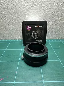 K&F Concept Lens Adapter Ring for Nikon AI F Mount Lens to Fuji FX Mount Camera - Picture 1 of 4