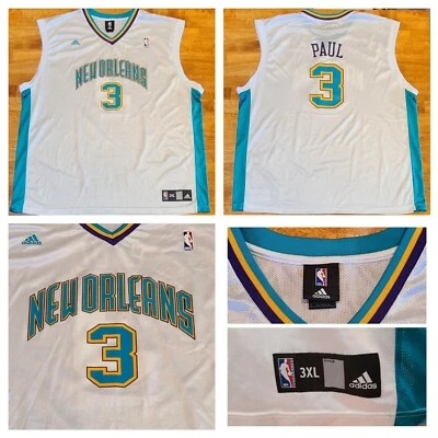 2006 Chris Paul NBA New Orleans Hornets Authentic Adidas Home Jersey Size 3XL - Image 1 of 4