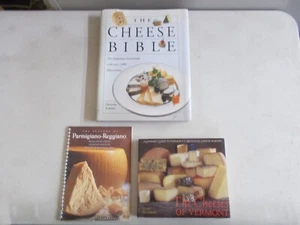 3 CHEESE # MIXED LOT HC W/DJ & TRADE PB PARMIGIANO-REGGIANO VERMONT BIBLE - Imagen 1 de 4