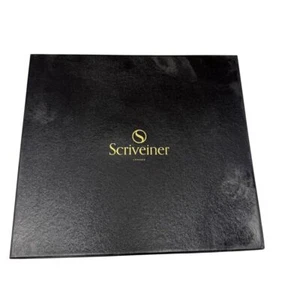 Juego de regalo diario de cuero de lujo Scriveiner con pluma estilográfica en caja premium - Imagen 1 de 6