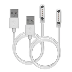 GEARPLEX Charging USB Cable 4 Pin Magnetic for Smart Watch K88H K89 G3 Gt68 - Picture 1 of 6