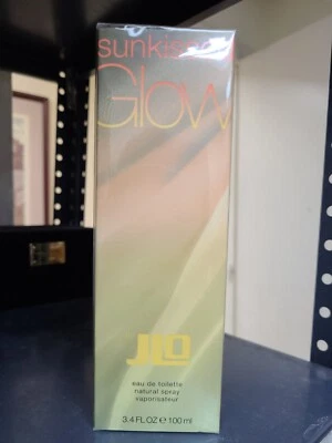 Jennifer Lopez Glow SUNKISSED 3,4 fl oz EDT para mujer ED LMTD DESCONTINUADO SELLADO Foto 1 de 2