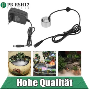 luftbefeuchter 24V Ultraschall Zerstäuber Brunnen Teich Nebelmaschine Eu Stecker - Bild 1 von 12