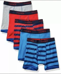 Hanes Boys' Boxer Brief, Assorted Solids, X Large, Assorted Solids, Size X-Large - Picture 1 of 5