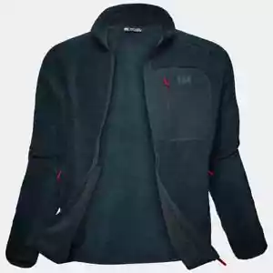 Helly Hansen Panorama Pile Fleece Block Jacket - Men's - Large / Navy - Picture 1 of 10
