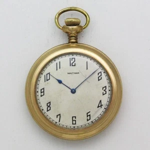 Waltham Grade K Model 1890 6 Size Open Face Gold Filled Pocket Watch ca. 1890's - Picture 1 of 9