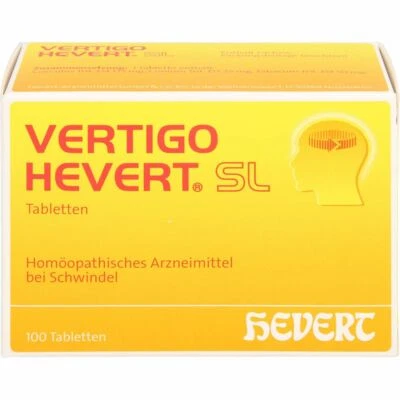 HEVERT ARZNEIMITTEL GMBH & CO. KG VERTIGO HEVERT SL Tabletten 100 St PZN06766275
