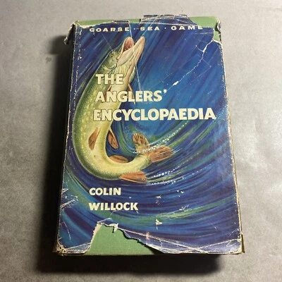 The Anglers’ Encyclopedia 1960 1st Edition Hardcover - Colin Willock / AEW Foto 1 de 4