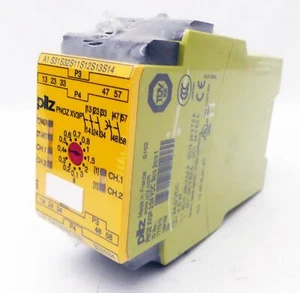 Pilz PNOZ XV3P 3/24 VDC 3n/o 2n/o t Not-Aus-Schaltgerät 777512 -sealed - Picture 1 of 4
