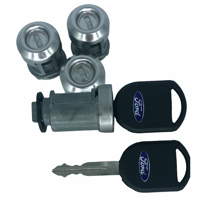 2007 2008 2009 Ford F150 interruptor de ignição trava cilindro porta traseira 2 chaves H92 - Imagem 1 de 3