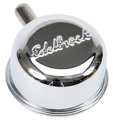 Edelbrock 4410 Chrome Push-In Valve Cover Breather With 90 Degree Nipple - Image 1 of 2