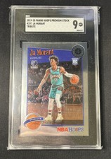 2019-20 Hoops Premium Stock Ja Morant Tribute Rookie RC #297 SGC 9 Grizzlies