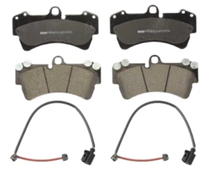 Front Brake Pad Set w/ 2x Front Brake Pad Sensor for PORSCHE Cayenne S GTS Base - Picture 1 of 1
