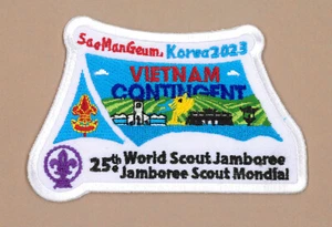 Parche Emb contingente 2023 World Scout Jamboree VIETNAM/SCOUTS VIETNAMITAS - Imagen 1 de 2