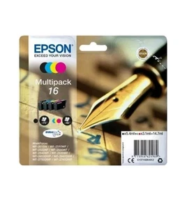 Original Epson 16 Tintenpatronen Multipack T1626 für Epson WF-2540w WF-2750dwf - Bild 1 von 1