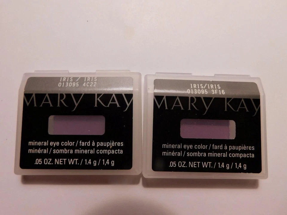 Lot of Two Mary Kay Iris Mineral Eye Color Eye Shadow 013095 .05oz - Image 1 of 1