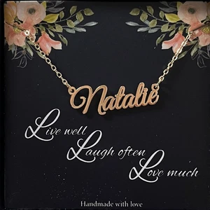 IEFSHINI Natalie” Gold Tone Girls/ Woman’s Necklace - Picture 1 of 1