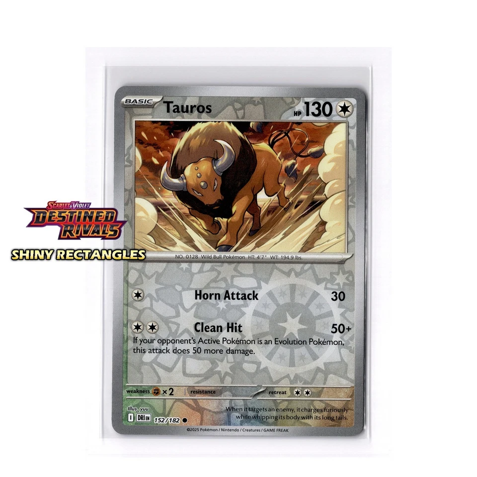 Pokemon SV Destined Rivals Cards Reverse Holo EX Master Set Singles You Pick - Image 1 of 1