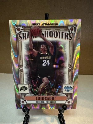 2023 Bowman U Chrome Sharp Shooters RayWave Refractor Cody Williams #SS-10 /150 - Image 1 of 2