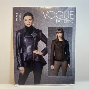 Vogue Sewing Pattern V1714 Womens Jackets Sizes 16-24 UNCUT - Picture 1 of 4