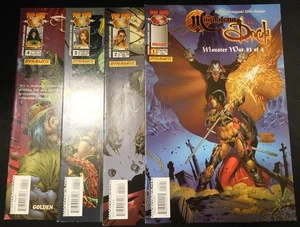MONSTER WAR 1-4 IMAGE DYNAMITE COMIC SET COMPLETE DRACULA WOLF-MEN 2005 VF/NM - Picture 1 of 1