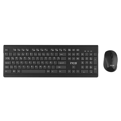 INCA IWS-519 Wireless Multimedia Slim Chocolate Design Keyboard & Mouse Set - Image 1 of 4