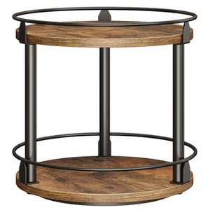 Lazy Susan Organizer, Rotating Spice Rack, 2 Tier Spice Turntable Organizer, ... - Picture 1 of 9