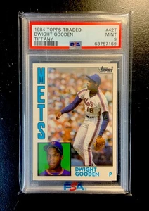 1984 Topps Traded Tiffany #42T Dwight Gooden Mets RC PSA 9 MINT - Picture 1 of 4