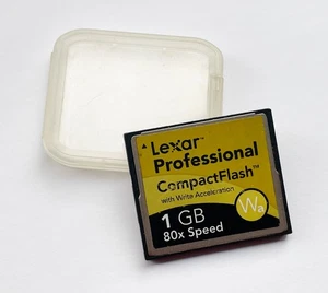 Lexar Compact Flash Card (1GB) - Picture 1 of 2