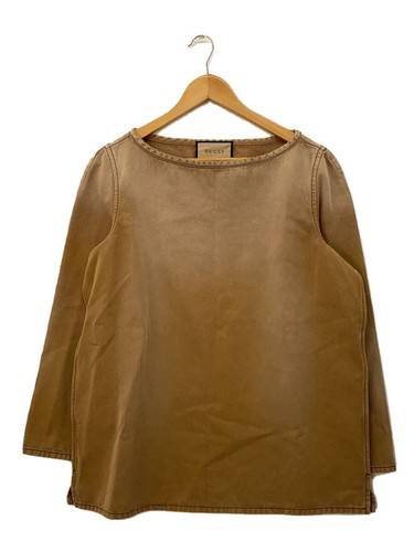 GUCCI Top Denim 44 Cotone BRW 758157 XDCOC