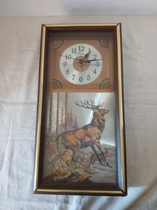 Reloj Batería Ciervo Vintage Por Emdur ¡Funciona! - Imagen 1 de 9