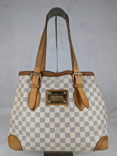 LOUIS VUITTON（LV） Autentica borsa Louis Vuitton Damier Azur Hampstead MM Made in France