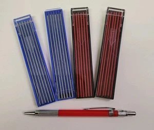 Welders Pencil with 48PCS Silver Streak Refills, Metal Marker Mechanical Weld US - Picture 1 of 4