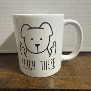 Lustiger hundeliebender Kaffeebecher Fetch These | Geburtstagsgeschenk - Bild 1 von 4