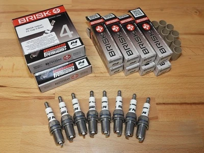 12x BRISK P4 Iridium Spark Plugs fit: Mercedes G65 AMG - 6.0 V12 - 2012 to 2018 - Image 1 of 4