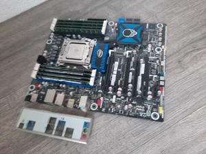 Intel Mainboard Server Board Core i7-3820 CPU 3.60GHz 64GB Ram + Blende - Bild 1 von 11
