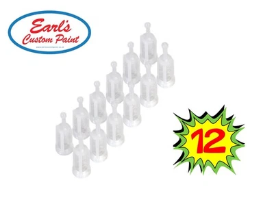 12 pk Professional Spray Gun Paint Filters Strainers Universal Fit Gravity Pot - Image 1 of 3