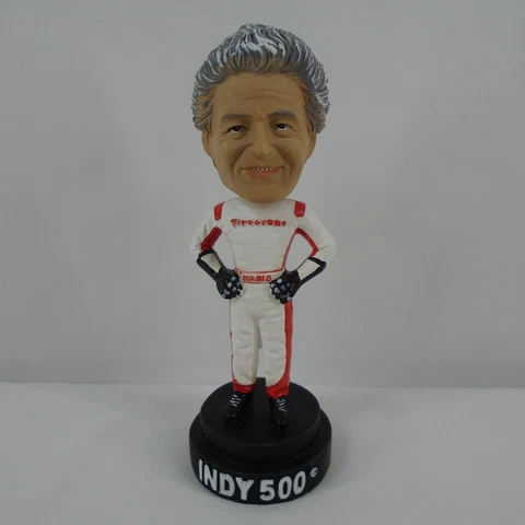2014 Indy 500 Legends Day Mario Andretti Bobblehead Presnted By Firestone IMS Cover