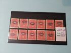 Lot of 11 Stamps Nicaragua # 118-28, Free Shipping!