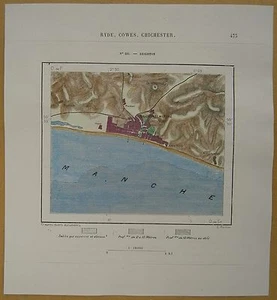 1879 Perron map BRIGHTON, ENGLAND (#104) - Picture 1 of 1