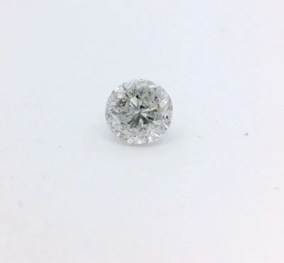 Diamante natural solto brilhante redondo 0,36 ct H, I1 4,24-4,28 x 2,89 mm - Imagem 1 de 4