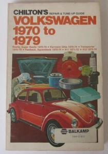 Volkswagen VW Beetle 1970-1979 Chilton’s Repair & Tune-up guide Manual Book - Imagen 1 de 1