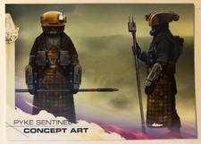 2018 Topps Solo Star Wars Story #96 Pyke Sentinel Concept Art NrMint-Mint